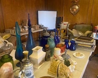 Unique glass vases