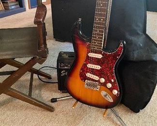 Squier Fender guitar And amp