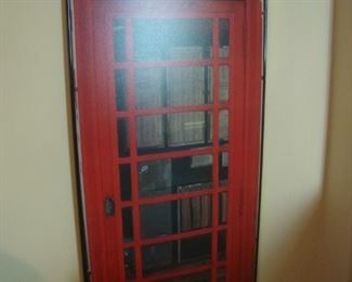 English telephone booth poster