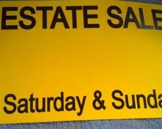 our signs look like this, but the Train Only sale is Friday