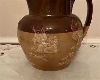 Scarce Daulton Lambeth Stoneware pitcher