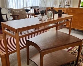 Lane Wedge Table and Danish Inspirations sofa/entry table