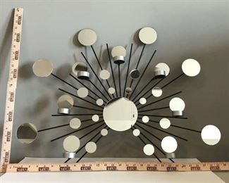 7 Candle mirror wall decor