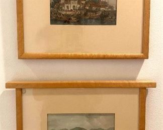 Antique Hand Colored EngravingsViews Of China