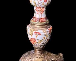 Antique William Lowe Candle Holder