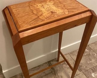 Artisan Wood Accent Table