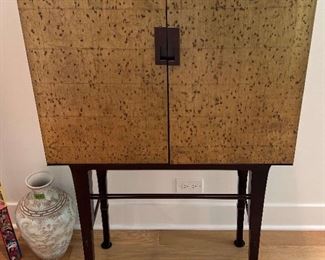 Asian Inspired Bar Cabinet