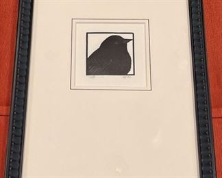 Barry Moser Blackbird, From Bestiare DAmour