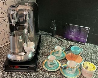 Breville Espresso Machine And Demitasse Set