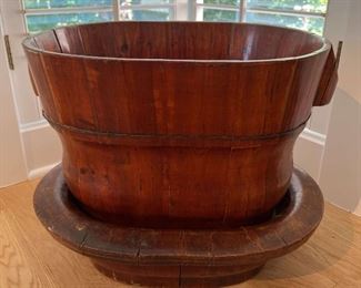 Chinese Water Bucket Rice Basket