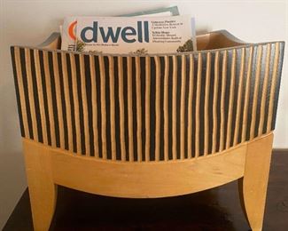 Contemporary Magazine Rack