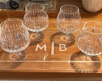 Crystal Brandy Glasses