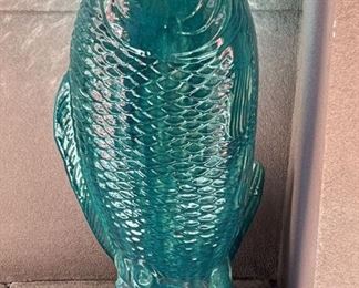 Large Ceramic Bass Urn Style Vase