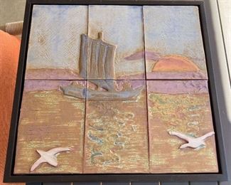 MultiTile Framed Art Work