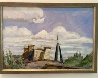 Original Bretagne Framed Painting