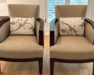 Pair of Upholstered Side Chairs