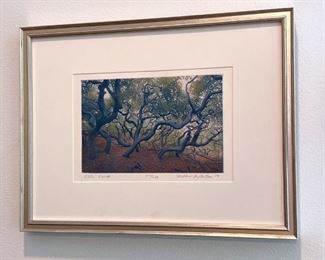 Stephen McMillan Elfin Forest 2019 Aquatint
