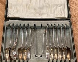 Vintage Silver Spoon Set