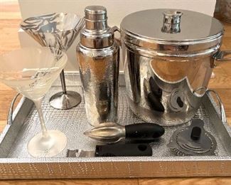 WilliamsSonoma Ice Bucket  Other Barware