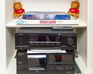 Sherwood Receiver & Pioneer CD Player
