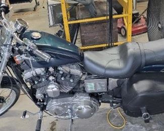 2002 Harley Davidson Sportster 1200 Custom. Less than 5000 miles! Beautiful bike!