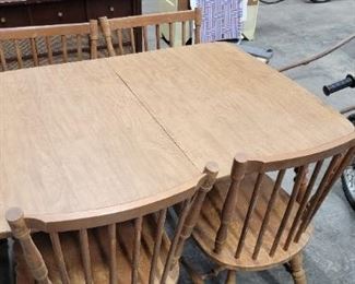 Dining room table and chairs 