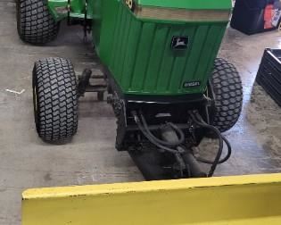 John Deere 430. Diesel. Low hours. Tiller and snowplow included. 
