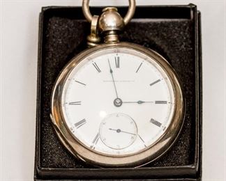 Coin Case Key Wind Pocket Watch
