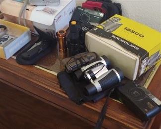 Cameras, Binoculars, and Flashlights