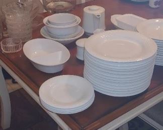 Clearly Its A Partial Lot Of White Dishware