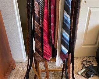 Mens Ties, Belts, And More