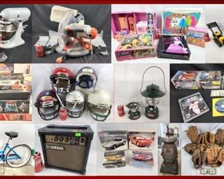 Games, Toys, Movies, Sporting Goods Online Auction