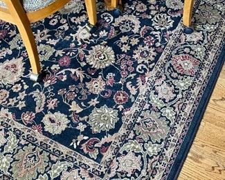 Persian Collection in Black 6'7" x 9' Rug 