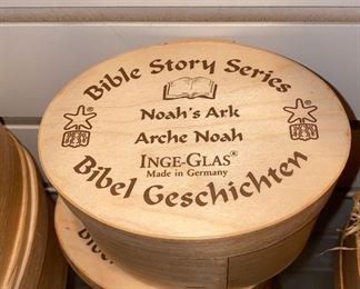 Inge-glass ornaments in original boxes