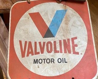 Original valvoline sign