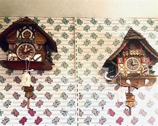 New German cuckoo clocks 