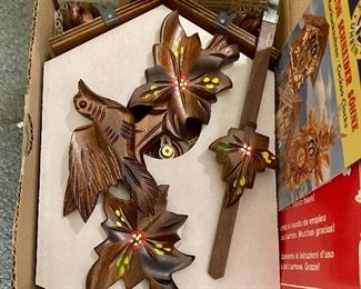 New never put together German cuckoo clock 