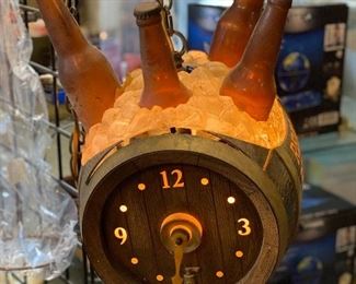 Vintage Jax advertising lamp, not complete