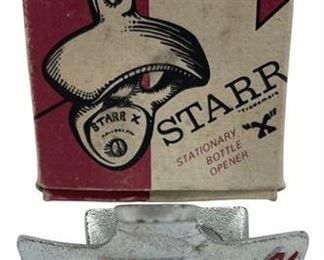 Lot 602
Starr Brand - Original Coca-Cola Cast Iron Bottle Opener (w/ Box)
