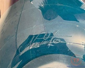 Signed Glass Art