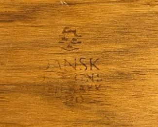 DANSK Teak Wood MCM Ice Bucket