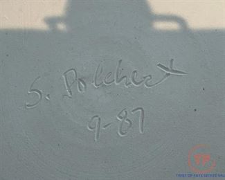 S POLCHERT Signed Pottery
