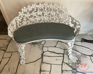 Cast Iron Garden Bench