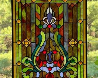 Hanging Stain Glass Window