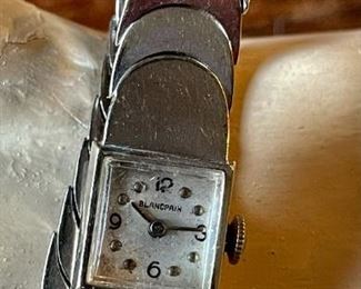 BLANCPAIN 14K White GOLD Ladies Watch