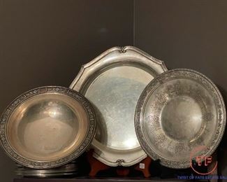 Sterling SILVER Serving Pieces
