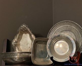 Sterling SILVER Serving Pieces