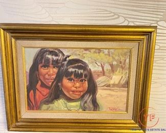 Original Oil on Panel by G RUST