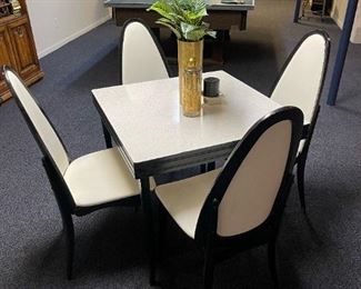 MCM Stakmore Folding Table and Chairs Set