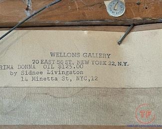 Original Oil on Canvas by SIDNEE LIVINGSTON